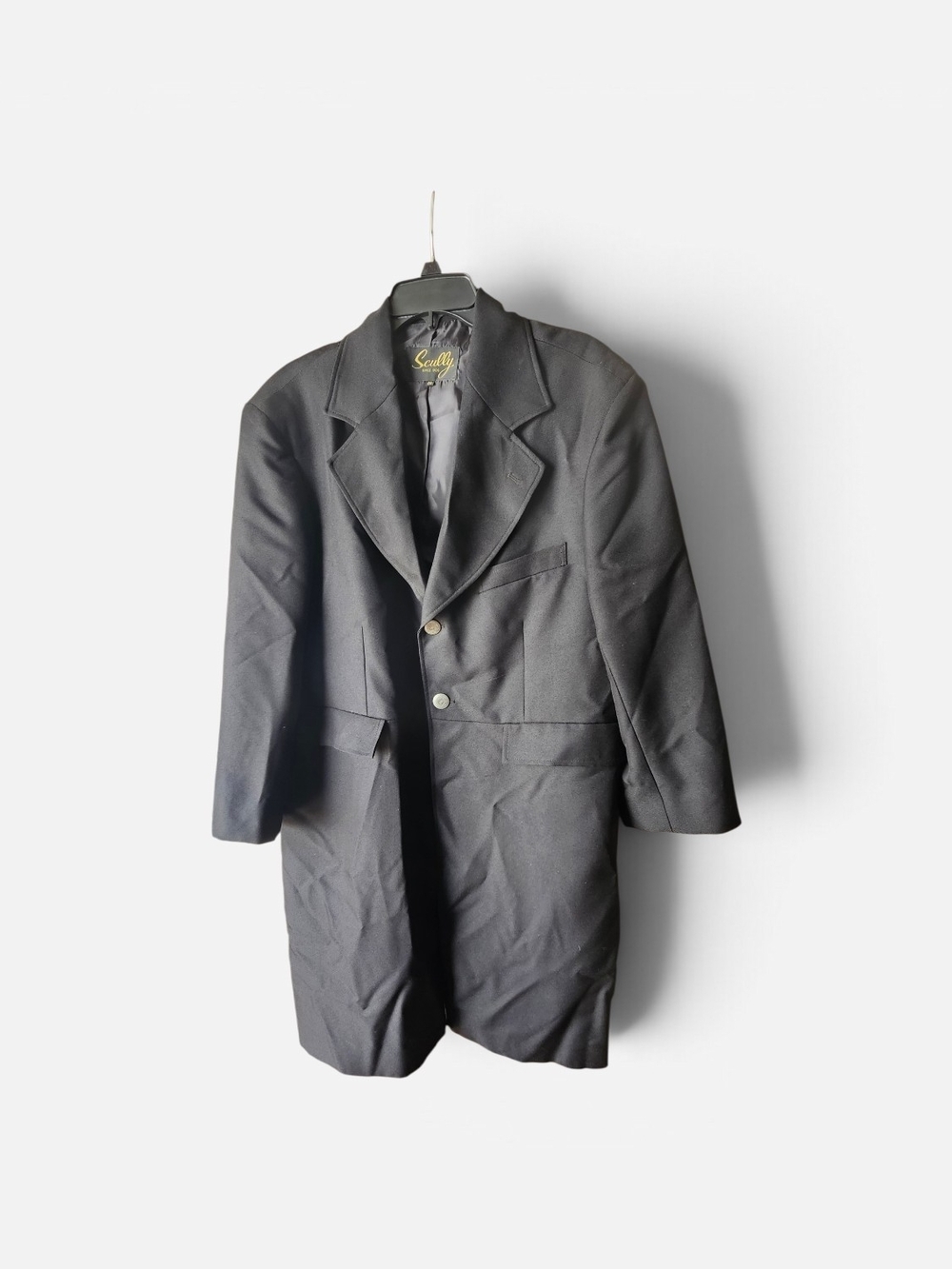 Scully Men's Black Frock coat Like NEW with Tags.